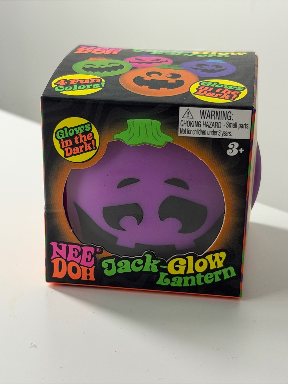 Needoh Jack-Glow Lantern Kids Toy - Purple Glow